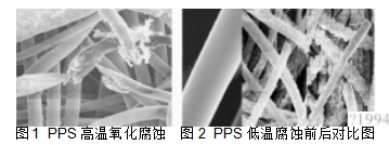 1  PPS 高溫氧化腐蝕  圖2  PPS 低溫腐蝕前后對比圖